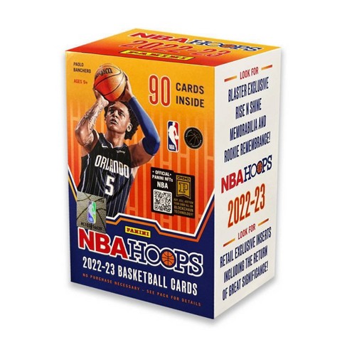 2022-23 Panini Nba Hoops Basketball Trading Card Blaster Box : Target