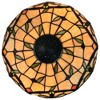 Amora Lighting Tiffany Style Multi-Color Table Lamp – 23 Inch Tall Handcrafted Stained Glass Shade with Floral & Geometric Design - 4 of 4