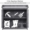 Solid Wood Patio Tool Sheds Outdoor Storage Shed with Lockable Doors - The Pop Home - 4 of 4