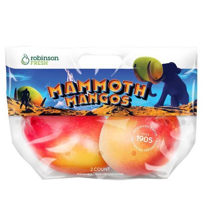 Fresh Mammoth Mangoes - 2ct
