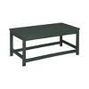 WestinTrends 3pc Outdoor Patio Adirondack Coffeet Table and Side Tables set - 3 of 4
