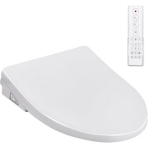 Coucheta Elongated Bidet Toilet Seat with Heated Seat, Wand Cleaning, Nightlight, Warm Water, Dryer, Deodorizer, and Dual Controls - 1 of 4