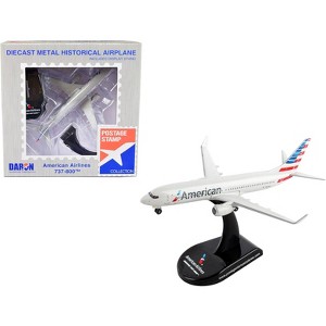 Boeing 737 Next Generation Commercial Aircraft "American Airlines" 1/300 Diecast Model Airplane by Postage Stamp - 1 of 4