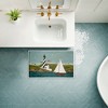 Stupell Industries Coastal Breeze Lighthouse Harbor Printed Plush Bath Mat And Bath Rug, Design By Warren Kimble, 18"X30" - 4 of 4