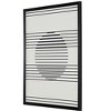 Measured Gaze - 16" X 20" - Black/Ivory - Framed Wall Art - WLA2004 - Safavieh - 3 of 4