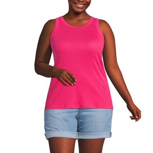 Lands' End Women's Cotton Tank Top