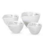 Portmeirion Sophie Conran Measuring Cups, Set of 4 - 1, ½, ⅓, ¼ cup