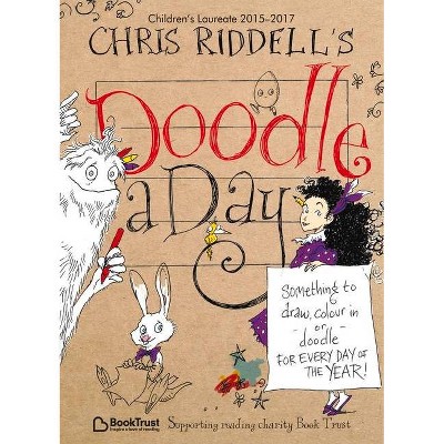 Chris Riddell's Doodle-A-Day - (Paperback)