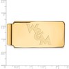 Black Bow Jewelry 14K Gold Plated Silver William and Mary Fold Over Money Clip - 3 of 4