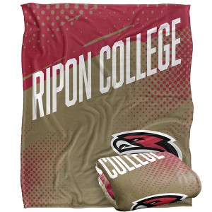 Ripon College Fan Zone Silky Touch Super Soft Throw Blanket 50x60 - 1 of 4