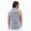Old Ranch Brands Women's Ariella Button Front Tank - 2 of 4