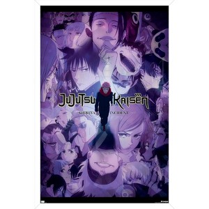 Trends International Jujutsu Kaisen: Season 2 - Shibuya Incident Key Art Framed Wall Poster Prints - 1 of 4