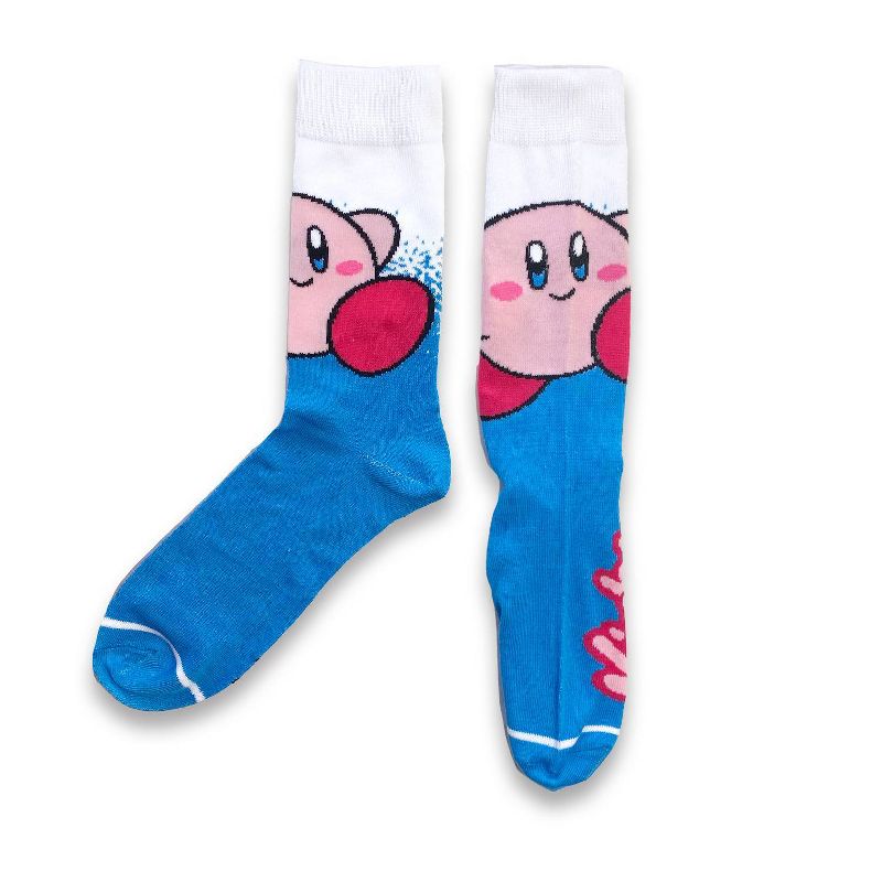 Nintendo Kirby Character Casual Crew Socks - 3pk, 3 of 9