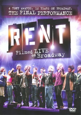 Rent: Filmed Live on Broadway (DVD)