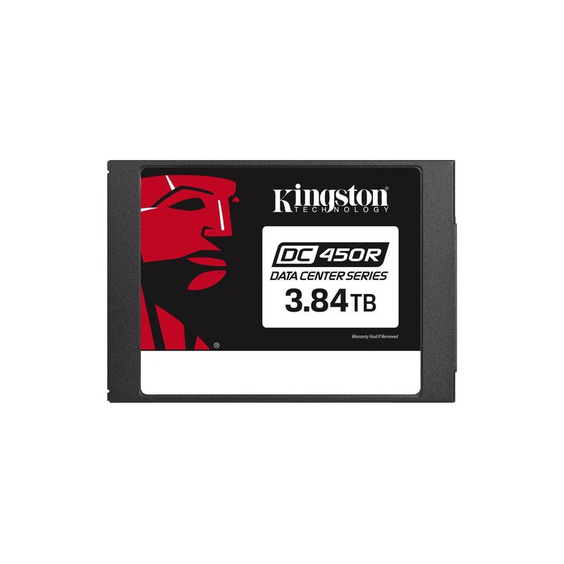 Kingston DC450R 3.84 TB Solid State Drive - 2.5" Internal - SATA (SATA/600) - Read Intensive - 560 MB/s Maximum Read Transfer Rate, 1 of 4