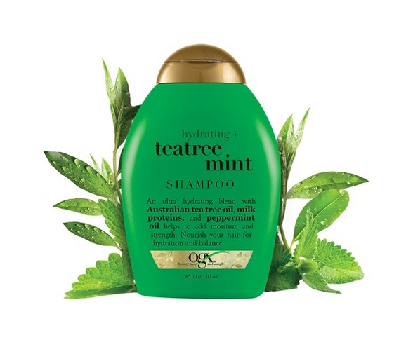 OGX Hydrating Tea Tree Mint Moisturizing Shampoo - 13 fl oz