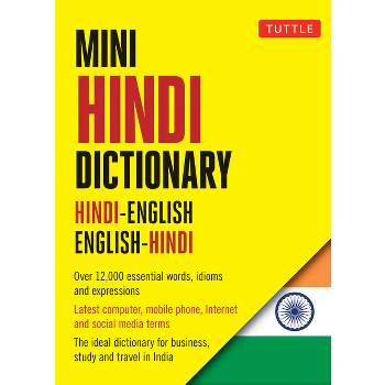 Mini Hindi Dictionary - (Tuttle Mini Dictionary) by  Richard Delacy (Paperback)