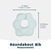 Tiny Twinkle Roundabout Baby Drool Bibs 3-Pack, 360 Rotating Waterproof and Absorbent Teething Bibs - 3 of 4