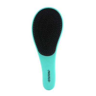 Swissco Pro Soft Touch Ultimate Hair Brush Detangler - Blue