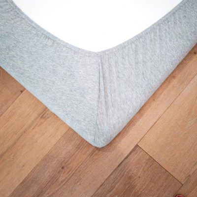 Gray Cotton Fitted Crib Sheets Pack of 2