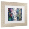 Trademark Fine Art - Beata Czyzowska Young My Galaxy Matted Framed Art - 3 of 4