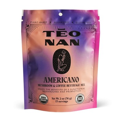 Teonan Instant Coffee Americano - Case of 8 - 2 oz