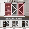 Acekool Hall Tree with Shoe Cubbies, 7 Hooks, 3 Storage Drawers & Dual Mirrors, Entryway Bench Organizer, Mudroom Furniture, White - 4 of 4