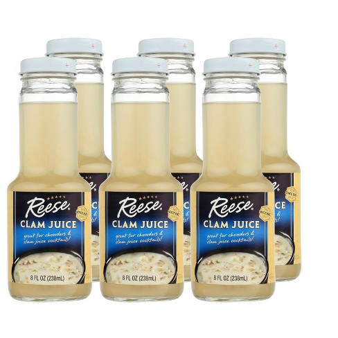 Reese Clam Juice - Case of 6/8 oz