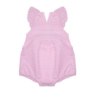 Girl Swiss Dot Ruffle Bubble - Sammy + Nat - 1 of 2