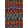 Unique Loom    Outdoor Modern Ikat Area Rug - 2 of 4