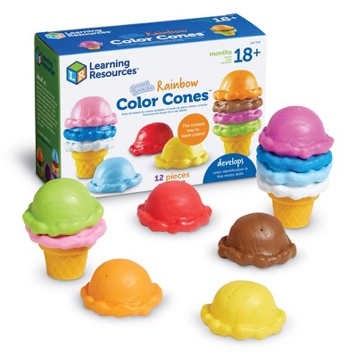 Learning Resources Smart Snacks Rainbow Color Cones