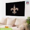 Evergreen New Orleans Saints 3' x 5' Indoor Outdoor Flag for Home Apartment Dorm Rooms - 2 of 4