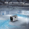 Moiswell 235 Pints Commercial Dehumidifier with Pump for Crawl Space, Basement, Industry Water Damage - 3 of 4
