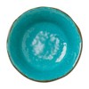 tagltd 10oz. 7 in. Veranda Cracked Glazed Solid Ocean Blue Wavy Edge Melamine Serving Bowls 4 pc Dishwasher Safe Indoor Outdoor - 3 of 4