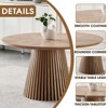 Sapphtopaz Wooden Dining Table Modern Kitchen Table Home and Kitchen Table for Living Room, Kitchen - 4 of 4