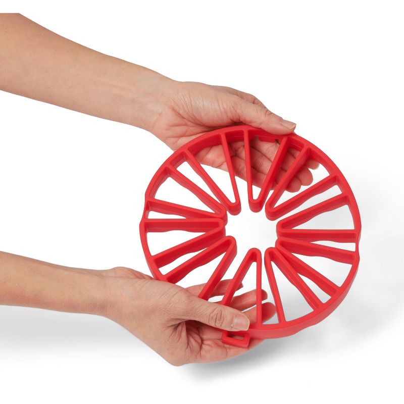Cuisipro Silicone Dual Trivet, Red, 2 of 6