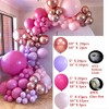 30 Pcs Sequin Confetti Latex Party Balloons Set,12 inch Red Balloons for Wedding Bridal Engagement Graduation Shower New Year Birthday Party Decor - 2 of 4