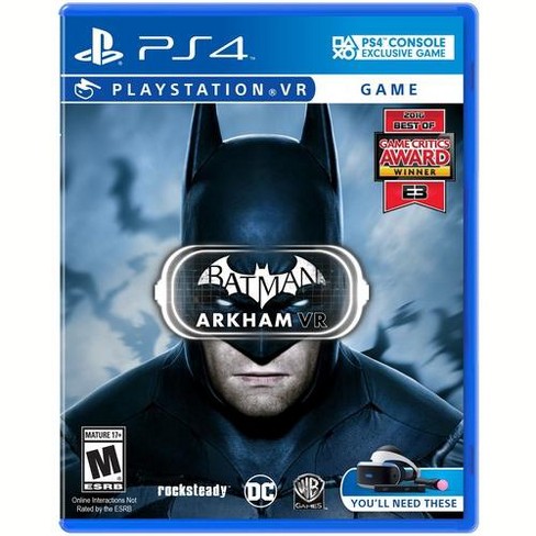 Warner Bros - Batman: Arkham Vr Playstation 4 : Target