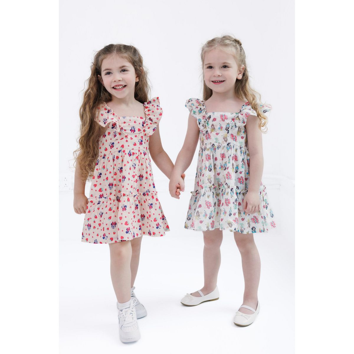 Disney Girls' Sleeveless Flare Dress Little Kid to Big Kid - thumbnail 8