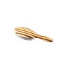 Bass Brushes Style & Detangle Hair Brush with 100% Premium Alloy Pin Pure Bamboo Handle Medium Oval - 4 of 4