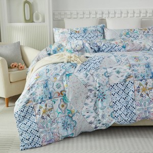 BAGOKIE Twin Size Duvet Cover Bedding Set, 3PCS - 1 of 4