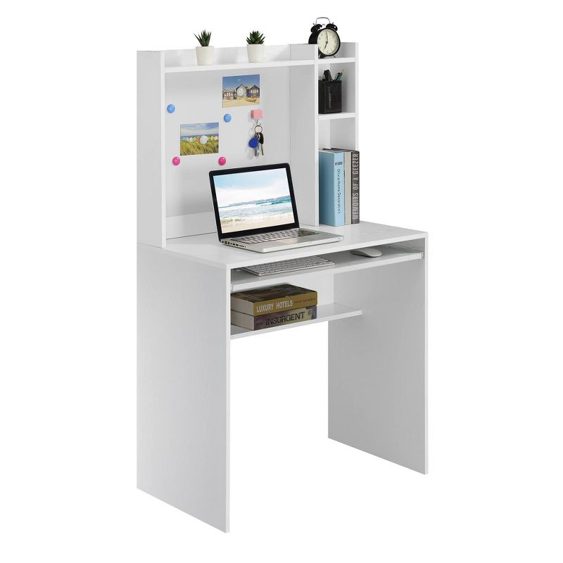 Designs2Go Student Desk with Magnetic Bulletin Board and Shelves - Breighton Home, 3 of 8
