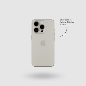 Peel - Super Thin iPhone 15 Pro Case - Clear - 1 of 4