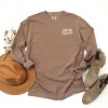Simply Sage Market Embroidered New York Stars Garment Dyed Long Sleeve - 3 of 4