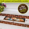Briarwood Lane Fall Elegant Pumpkins Mini Mat 22x10 Indoor Outdoor For Fall Doormat - 2 of 3
