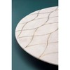 Miranda Marble Lazy Susan 16" - 4 of 4