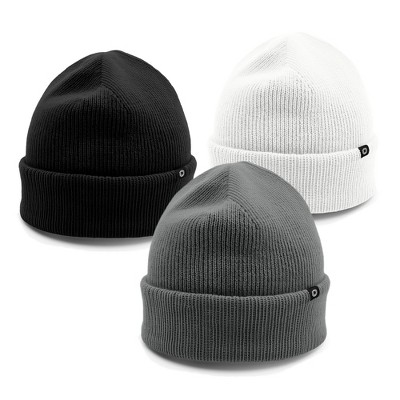 Dalix Beanie Soft Knit 3 Pack Stretch Skully Warm Winter Ski
