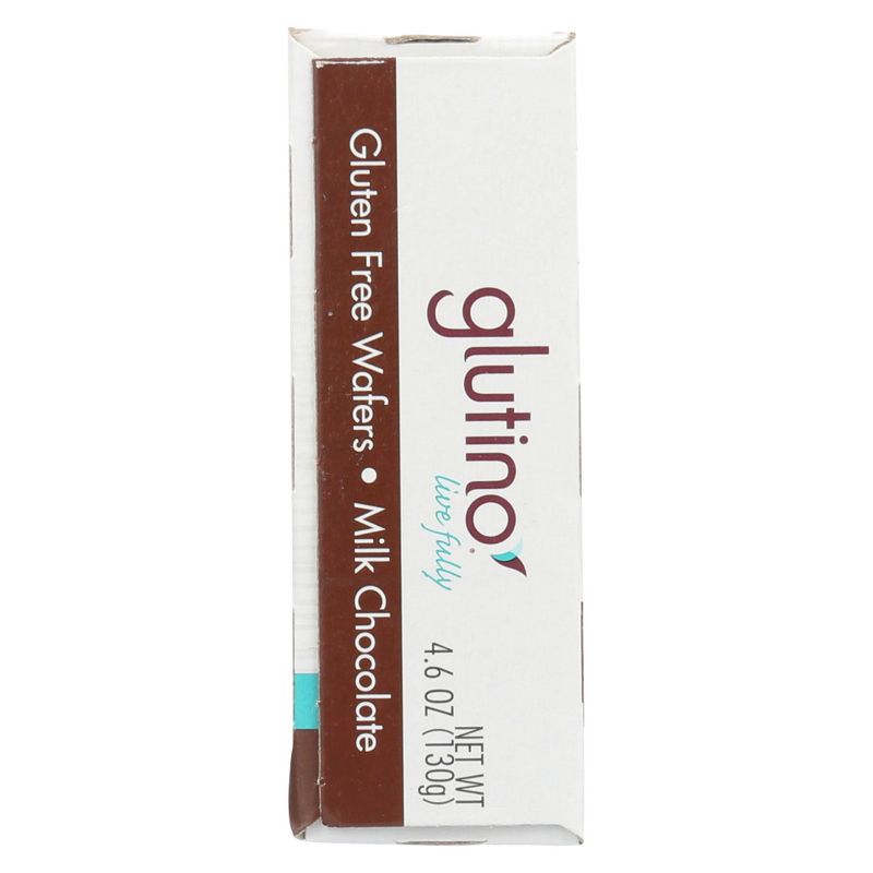 Glutino Gluten-Free Milk Chocolate Covered Wafers - Case of 12/4.6 oz, 4 of 6