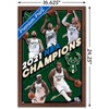 Trends International NBA Milwaukee Bucks  - 2021 NBA Finals Champions Framed Wall Poster Prints - 3 of 4