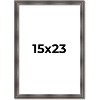 PosterPalooza | Shadow Box 1.75" Deep Brown Picture Frame - UV Acrylic, Foam Board Backing, Hanging Hardware - 2 of 4